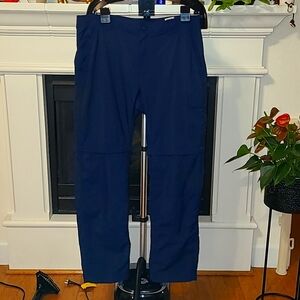 COLUMBIA MENS NAVY PANTS SIZE 36W 32L OMNI-SHADE SUN PROTECTION